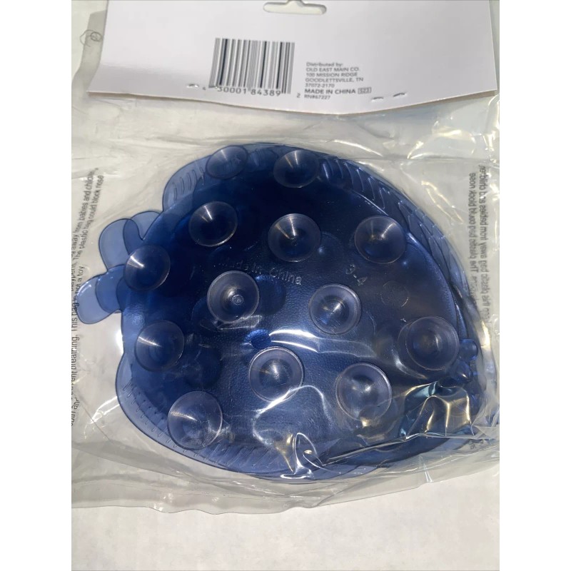Comfort Bay Fish Shapes Blue Non Slip Safety Shower Treads