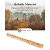 Eastar Soprano Beginners Recorder German Fingering C Key Maple Descant