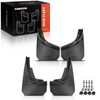 A-Premium Set of 4PCS Mud Flaps Splash Guards Mudguard Mudflaps