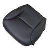 NLQR Driver Bottom Non-Perforated Microfiber Leather Seat Cover Compatible with