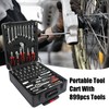 Campfun 899PCS Tool Set, Household Tool Kit with Rolling Tool