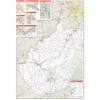 Rand McNally Easy to Read: West Virginia State Map