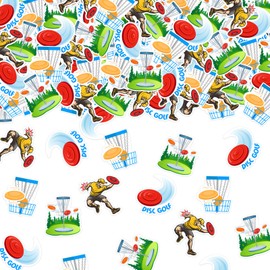 200Pcs Disc Golf Confetti Disc Golf Party Decorations, Disc Golf Player Table Confetti Disc Golf Basket Table Scatters Sport Theme Table Decorations for Boys Girls Birthday Party Baby Shower Supplies