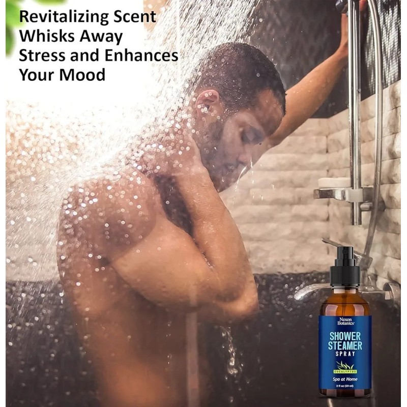 Nexon Botanic Eucalyptus Shower Steamer Spray 2 Oz