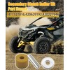 Driven Clutch Roller Kit Fits for Cam-Am Maverick X3 2017-2023,Maverick