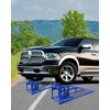 2 Pack 5T 11000lbs Hydraulic Car Ramps - Adjustable Height