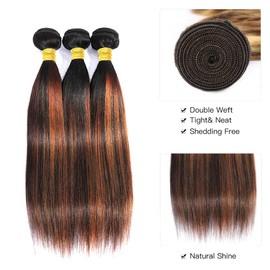 Habiliana 200% Density HD Highlight P4/27 Straight Wave Wigs Human Hair Real Full Large Lace Space 4x4 Highlight P4/27 Straight Wave Wigs Human Hair Pre Plucked For Black Women