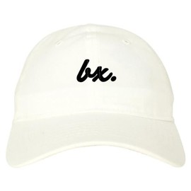 Kings Of NY BX Script 6 Panel Twill Unstructured Cap Hat White