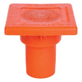Construction Rebar Impalement Protective Safety Cap - OSHA Approved #3-#11 Rebar Type S - OSHA Square - (10M-25M) (OSHA Approved Cap, 25) (25)