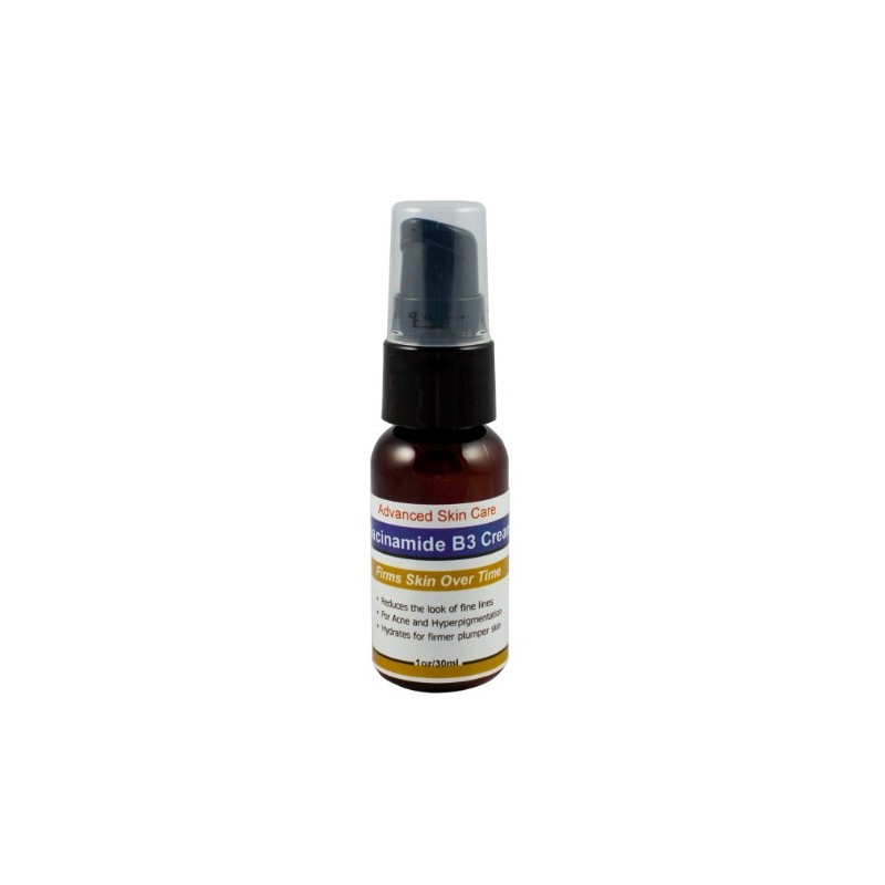Niacinamide Face Serum, Cream, 5% Vitamin B3, Bearberry Extract, Anti