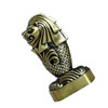 ULTECHNOVO 1Pc Creative Merlion Statue Decorative Bronze Metal Artware for