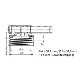 1 x Apple Certified "Fluxx® Drain Cock 30 Litre Jerry Can Spout DIN 51 Ah 23/51 for measurements Sabeu