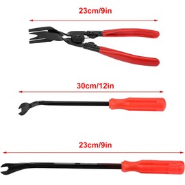 Practical tool for removing rivets, pliers for removing the door panel, door panel release pliers, 3 pieces car clip pliers set, disassembly tool car set, car disassembly accessories