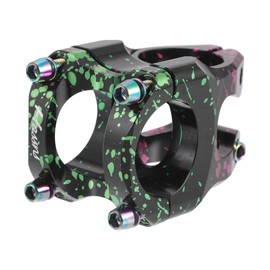 Hihaha Bicycle Stem/Short Handlebar Stem/for Bicycle/1 Piece Green Pink