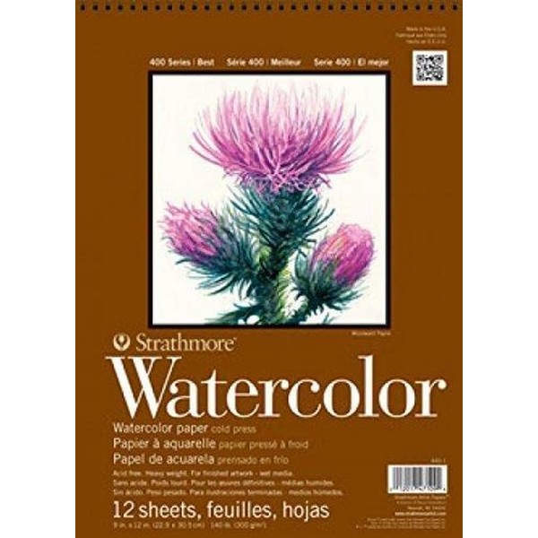 Strathmore 400 Series Watercolor Block, Cold Press, 13"x17" Bound (4