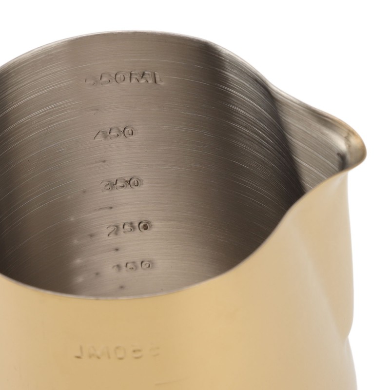 Milk Frothing Pitcher Dual Scale 304 Stainless Steel Milk Frother