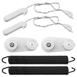 8194001 Dishwasher Door Balance Chain Kit and Door Spring Fit for Amana Jenn-Air Kenmore KitchenAid Maytag Whirlpool Replace 1059756 8270018 8270020 8270021 8270022 8524474
