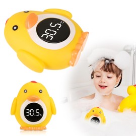 Bath Thermometer Digital Baby,Water Temperature Thermometer,Bath Temperature Thermometer,Newborn Floating Toy,High-Precision Measurement,Baby Bath Thermometer Newborn With Led,Baby Thermometer Room