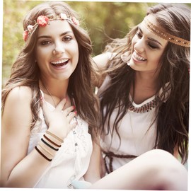 Healvian 25Pcs Elastic Hair Ties for Women Soft Durable Ponytail Holders for Thick Thin Hair Versatile for Daily Wear and Sports