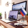 ANLEY Russia Deluxe Desk Flag Set - 6 x 4
