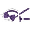 BomGuard Father Son – Partner Look Bow Tie Set, Adjustable