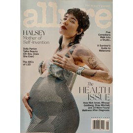 ALLURE MAGAZINE - AUGUST 2021 - HALSEY MOTHER OF SELF -IVENTION