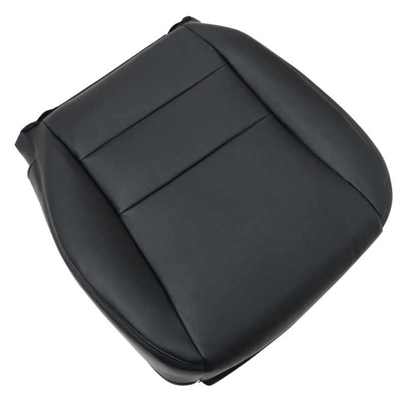 GXARTS Driver Side Bottom Replacement Leather Seat Cover Black Compatible