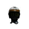 CellDesigns Leather Peak Visor for 3 Snap Open Face Helmet