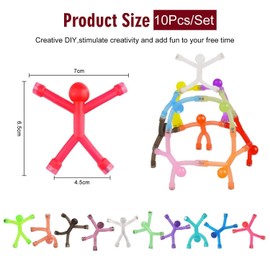 10 Pieces Magnetic Toy for Kids, Magnetic Creative Toy, Stress Relief Toy, Funny Fingertip Toy, Decorative Fridge Magnets
