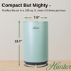 Hunter HP125 AirX EcoSilver HEPA Digital Air Purifier for Small
