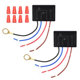 Namvo 2PCS 3-Way Touch Sensor Dimmer Switch Desk Lamp Sensor Module Control Module 3-Segment Dimming Mode Dimmer