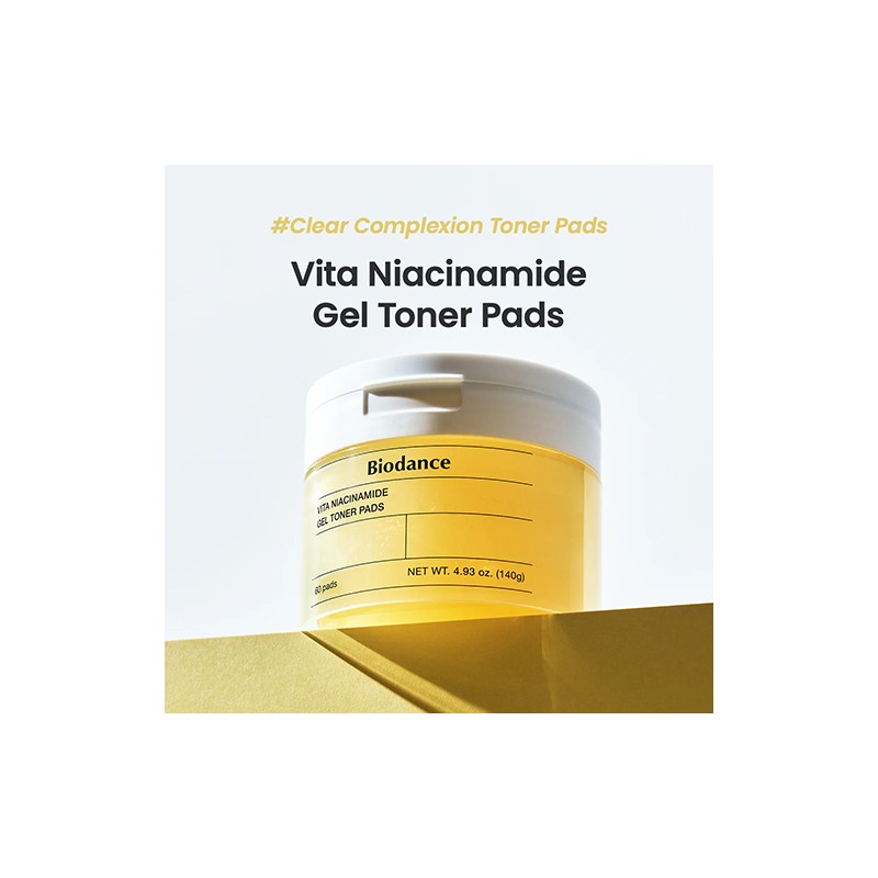 Biodance [Biodance]Vita Niacinamide Gel Toner Pads (60 pads)