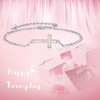 TANGPOET Cross Bracelet for Women 925 Sterling Silver Christian Crucifix
