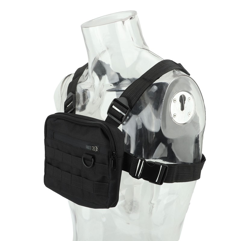 Chest Rig Waterproof Oxford Cloth Adjustable Shoulder Strap Pouch Vest