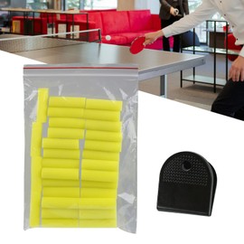 HeOTER Cylinder Table Tennis Glues Brush for Water-Base Glues Sponge Wipe Table Tennis Racket Sponge Wipe Brush Set