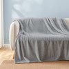 NEWCOSPLAY Super Soft Throw Size Blanket Grey Premium Silky Flannel