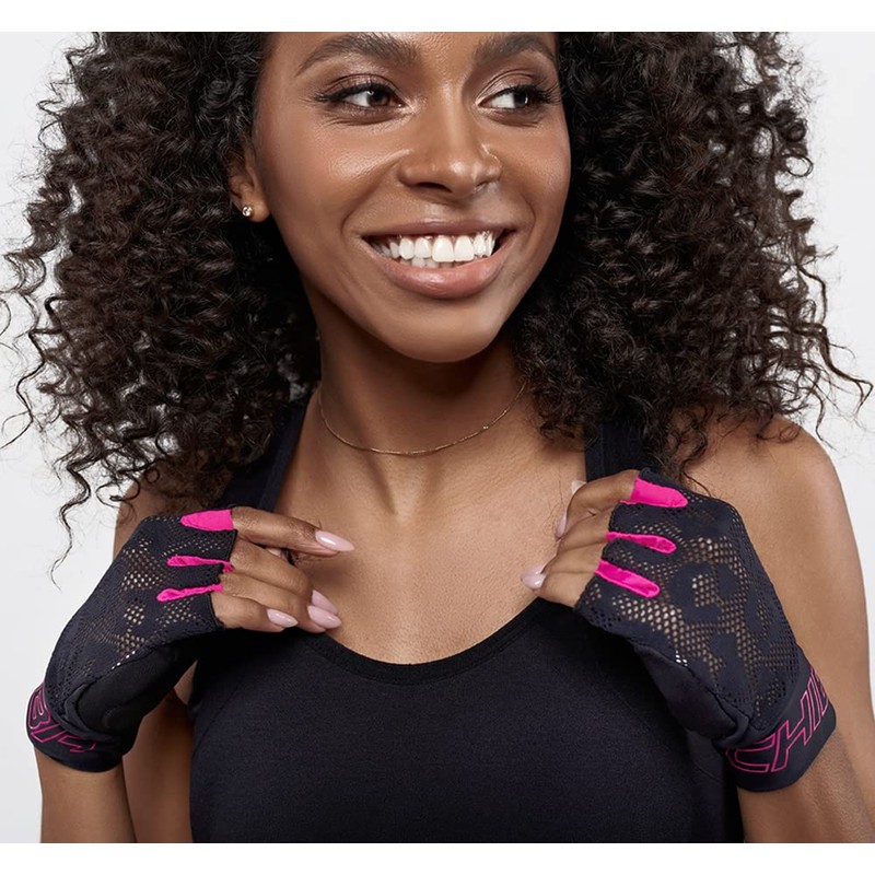 Chiba Lady Wrist Pro V2 Size L, Colour: Black/Pink