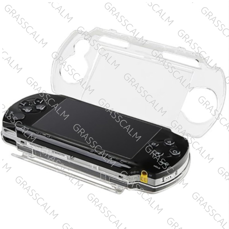 GRASSCALM PSP フルカバー ハードシェルケース PSP1000 用 透明 クリア 画面保護 落下防止