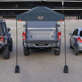 Rightline Gear Universal-Fit Truck Tailgate Portable Canopy Tent, 9.5 by 6 by 8.5 Feet,Blue