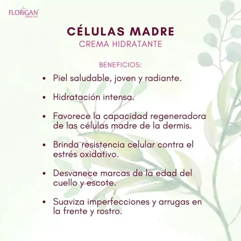 Florigan Celulas Madre Suero Rejuvenecedor Con Retinol Florigan® 60ml