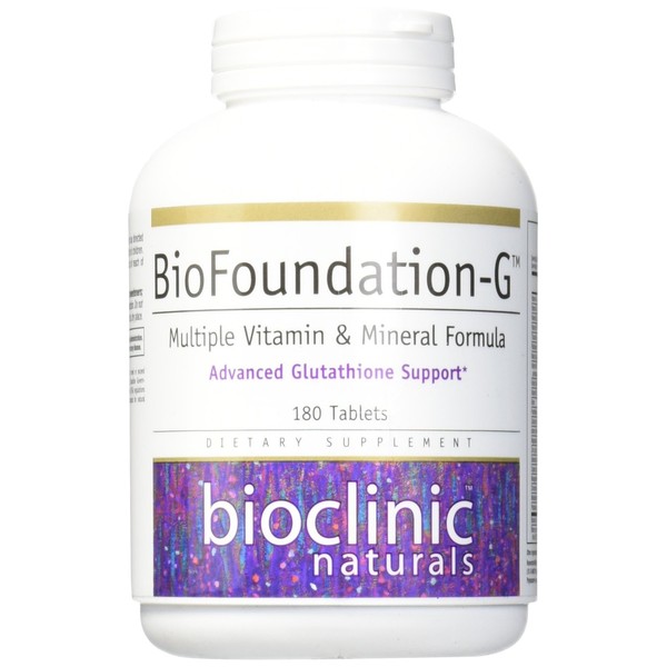 Bioclinic Biofoundation Tablets, 180 Count