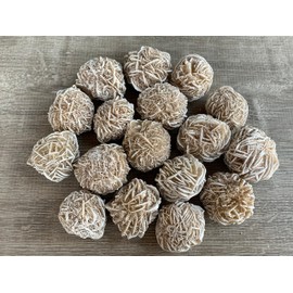 GAF TREASURES 1/2 LB Raw Desert Rose Crystals, Natural Desert Rose Stone, Natural Rough Desert Rose Crystals, Desert Rose Rough, Desert Rose Healing Crystals (Desert Rose)