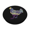 Cute Chicken Cell Phone Holder Starry Night Design