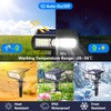 Toodour Solar Spot Light Outdoor, 6 Pack Solar Lights Outdoor