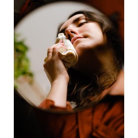 Urban Veda Organic Cotton Muslin Cloths | Certified 100% Organic Cotton | Dual sided | Adult and Baby Face Cloth | Simple Face Towel | Eco Friendly | Flannels Face Cloth | Pack of 3 with Travel Bag