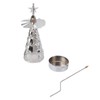 Spinning Candle Holder Rotating Candlestick Set for Romantic Wedding Christmas