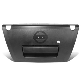 PM PERFORMOTOR Exterior Outer Rear Tailgate Handle w/Keyhole+Camera Compatible with 05-12 Nissan Frontier,Textured Black