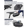 GORIX Bike Saddle Bag Rear Hard Shell Durable Waterproof Cycling