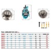 PWK Carburetor 33 34 35 36 38 40 42mm Carb