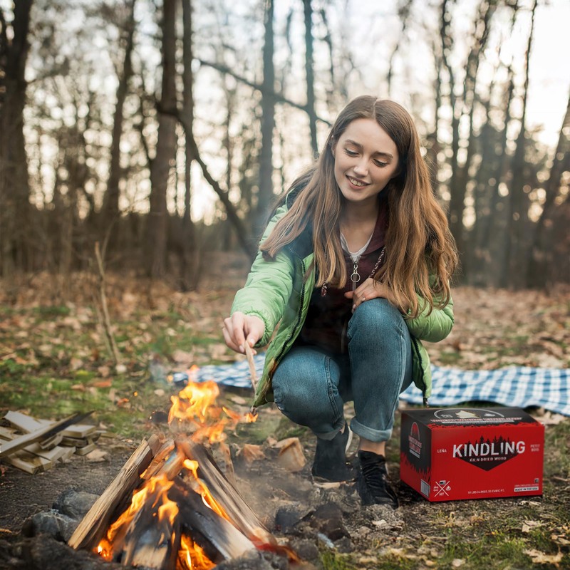 10lbs Kindling Wood - Fire Starters for Campfires - 100%